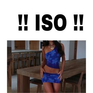 Outcast Wolfe Baja skirt and top set